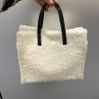 画像4: Portable Plush Cute One Shoulder Cross Bag　もこもこファートートショルダーバッグ (4)