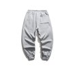 画像3: Men's men and women  letter printing plus velvet casual trousers casual pants Sweat pants　ユニセックスパンツ男女兼用ルーズフィットレタープリントスウェットパンツ (3)