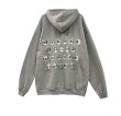 画像7:  men'sTwo Piece Back Hollow Hole loose hooded sweater ユニセックス 男女兼用 ツーピースバックホローホールナンバー フーディー パーカー スウェット トレーナー (7)