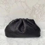 画像9: New Woman’s Intrechart The Pouch Leather braided clutch back 本革レザー編みこみクラッチバック　ショルダーバック (9)