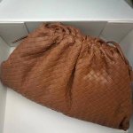画像8: New Woman’s Intrechart The Pouch Leather braided clutch back 本革レザー編みこみクラッチバック　ショルダーバック (8)