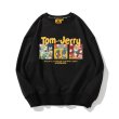画像7: Tom and Jerry Unisex Hoodie & Pullover loose hooded sweater ユニセックス 男女兼用 トムとジェリートム＆ジェリーフーディー パーカー スウェット トレーナー (7)