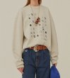 画像2: Ader Error multi-icon Pullover Sweat  男女兼用マルチアイコンラウンドネック　ユニセックス (2)