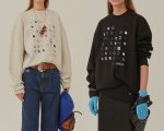 画像3: Ader Error multi-icon Pullover Sweat  男女兼用マルチアイコンラウンドネック　ユニセックス (3)
