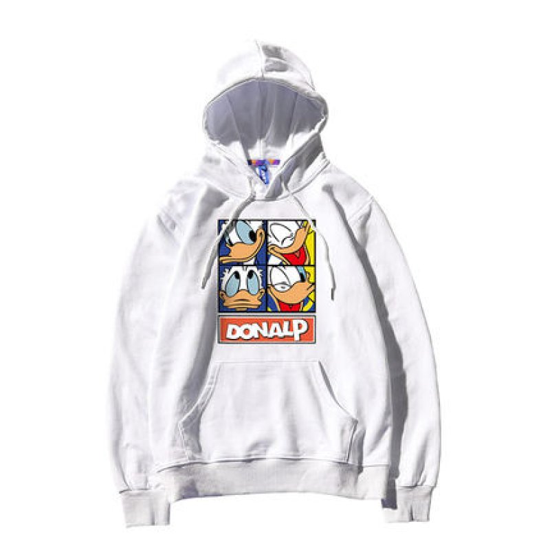画像3: Donald Duck long-sleeved Hoodie Sweat  　ドナルドダックスウェッフーディパーカー男女兼用　ユニセックス (3)