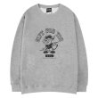 画像1: hip-hop round neck sweater long-sleeved loose pullover Sweat  　ヒップホップ裏起毛スウェットトレーナー男女兼用　ユニセックス (1)