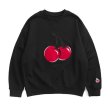 画像2: Big cherry sweater sweatshirt  男女兼用ユニセックスビックチェリースウェットトレーナー (2)