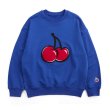 画像6: Big cherry sweater sweatshirt  男女兼用ユニセックスビックチェリースウェットトレーナー (6)