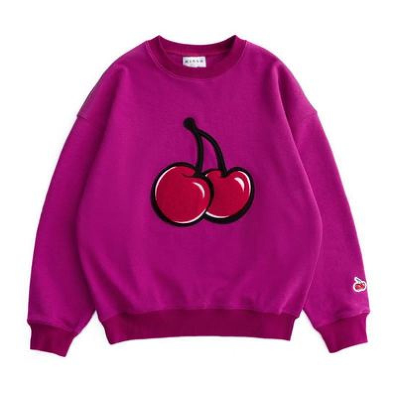 画像3: Big cherry sweater sweatshirt  男女兼用ユニセックスビックチェリースウェットトレーナー (3)