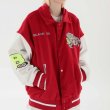 画像7: NAGRI Hip hop Baseball uniform loose Blouson stadium jumper jacket men and women　ユニセックス 男女兼用オーバーサイズラビット刺繍ジャンパー スタジャン MA-1 ボンバー ジャケット ブルゾン (7)