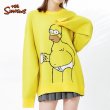画像2: The Simpson Long Sleeve Sweater オーバーサイズ ユニセックス男女兼用 ザ・シンプソンズ  シンプソン ルーズセーター (2)