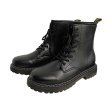 画像1: British high-top Lace up  Martin boots shoes メンズ イギリス調 ブリティッシュ ハイカット レザーレースアップマーティンブーツ  (1)