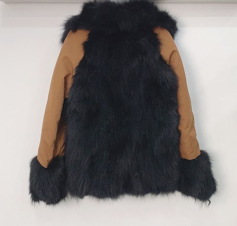 画像5: Raccoon fur reversible Coat  Jacket   リアルラクーンファーリバーシブルコートジャケット (5)
