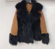 画像4: Raccoon fur reversible Coat  Jacket   リアルラクーンファーリバーシブルコートジャケット (4)