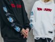 画像6: Tom and Jerry Embroidery Hoody Sweatshirt  トムとジェリートム＆ジェリー 刺繍スウェット フーディパーカー男女兼用　ユニセックス (6)