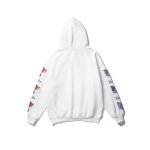 画像4: Tom and Jerry Embroidery Hoody Sweatshirt  トムとジェリートム＆ジェリー 刺繍スウェット フーディパーカー男女兼用　ユニセックス (4)