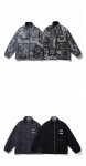 画像6: Unisex Paisley Reversible Stand Collar Jacket Blouson  メンズ ユニセックス 男女兼用 男女兼用ペイズリーリバーシブルスタンドカラージャケットブルゾンコート (6)