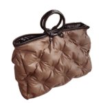 画像6: Quilted tote bag with down　ダウン入りキルティングサークルハンドルトートバック  (6)