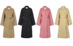 画像2: Double-sided woolen coat mid-length loose over the knee coat   ウール ダブルロングコート (2)