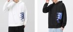 画像8: Unisex Hip hop letter print hooded sweater Hoody Sweatshirt   レタープリントスウェッフーディパーカー男女兼用　ユニセックス (8)