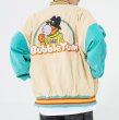 画像7: Unisex oversized  Cartoon embroidery corduroy baseball uniform stadium jumper Hip hop Baseball uniform  Blouson 　ユニセックス 男女兼用オーバーサイズコミックベースボールジャンパー スタジャン MA-1 ボンバー ジャケット ブルゾン (7)