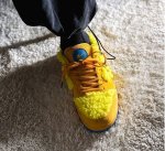 画像5: Men's Unisex sneakers with fur　男女兼用 もこもこファー付きスニーカー  (5)