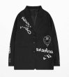 画像6: Unisex Smile & Letter Paint Jacket　ユニセックス 男女兼用スマイル＆レターペイントジャケット (6)