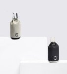 画像4: Knit H logo long backpack bag ニット 編み Hロゴ 巾着型 リュックサック バックパック リュック (4)