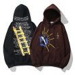 画像1: unisex ASTROWORLD Travis Scott Back letter logo Hoody 　男女兼用 ユニセックスカクタスバックレターロゴフーディー パーカー (1)