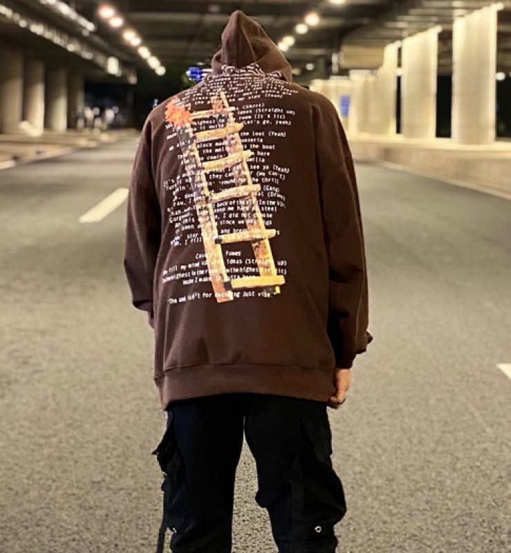 画像7: unisex ASTROWORLD Travis Scott Back letter logo Hoody  男女兼用 ユニセックスカクタスバックレターロゴフーディー パーカー (7)