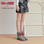 画像5: Tom and Jerry Big Logo Real Sheepskinfur Ugg Boots Tarramarra – By Ever Australia トム＆ジェリー トムとジェリー ロゴ入り リアルレザーシープスキン ファーブーツ アグ (5)
