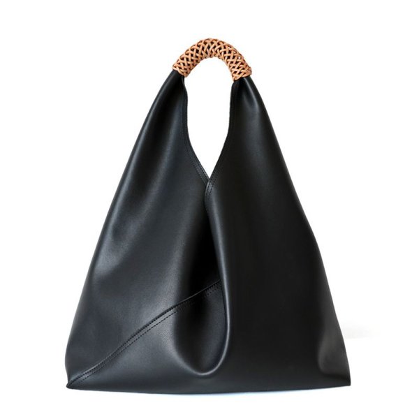 画像2: Genuine leather leather large size tote shoulder handbag bag   本革レザーラージサイズトートショルダーハンドバック (2)