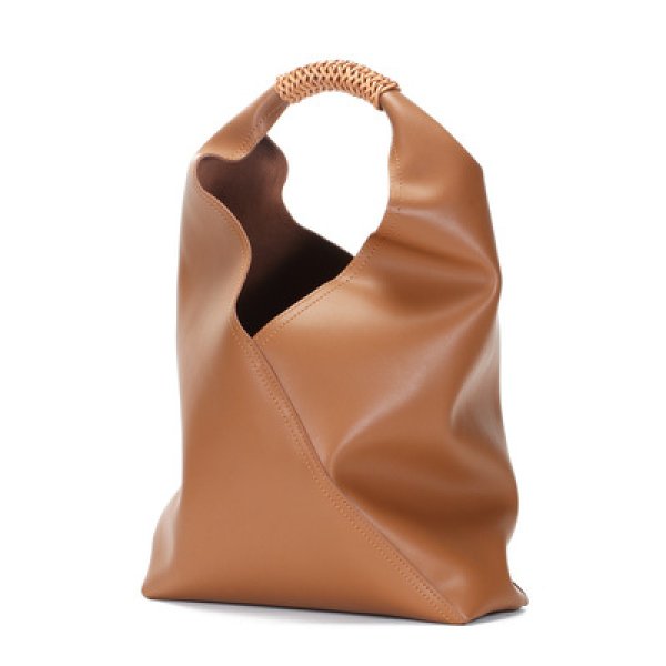 画像3: Genuine leather leather large size tote shoulder handbag bag   本革レザーラージサイズトートショルダーハンドバック (3)