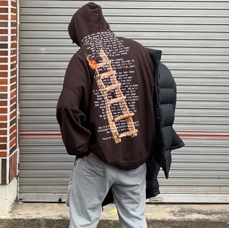 画像6: unisex ASTROWORLD Travis Scott Back letter logo Hoody  男女兼用 ユニセックスカクタスバックレターロゴフーディー パーカー (6)