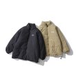 画像5: Stand-up collar reversible down jacket ユニセックス 男女兼用リバーシブルジャケット ブルゾン (5)