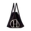 画像1: Knit H logo eco backpack bag ニット 編み Hロゴ リュックサック バックパック リュック (1)