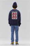 画像19: unisex Back 2020 patch  round neck plus velvet sweatshirt　男女兼用 ユニセックスバック2020パッチレターロゴトレーナー (19)
