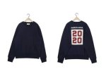 画像15: unisex Back 2020 patch  round neck plus velvet sweatshirt　男女兼用 ユニセックスバック2020パッチレターロゴトレーナー (15)