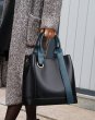 画像6: trendy bucket bag hand carry tote Shoulder 2WAY bag  レザー２WAYトートショルダーハンドバック (6)