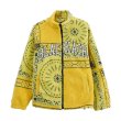 画像3: Paisley fleece oversized blouson jacket men and women  ユニセックス 男女兼用ペイズリー柄ジップアップフリースオーバーサイズブルゾンジャケット ジャケット ブルゾンスタジャン (3)