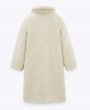 画像4: Women's  apel long  long wool coat jacket　ファートリミングモコモコ ロングコート　ジャケット (4)