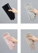 画像7: Women's  pearl wool plus velvet keep warm points touch screen cotton gloves　パール付きウール手袋　グローブ　スマホ対応 (7)