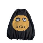 画像2: lazy loose  knit sweater オーバーサイズ ユニセックス 男女兼用LAZYニットセーター　プルオーバー (2)