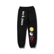 画像1: Men's men and women smiley sports trousers casual pants Sweat pants　ユニセックスパンツ男女兼用スマイルプリントスウェットパンツ　ジョガーパンツ (1)