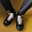 画像3: Men's Black British Leather Lace up Shoes    レザーレースアップブリティッシュスニーカー　ローファー  (3)