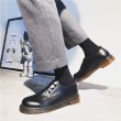 画像4: Men's leather  Lace up Martin boots loafers  男女兼用 レザーレースアップマーティンブーツ ローファー　 (4)