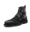 画像1: Men's trendy  Martin boots Leather shoes boots 　メンズレザーダメージ加工アンクルブーツ   (1)