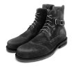 画像4: Men's trendy  Martin boots Leather shoes boots 　メンズレザーダメージ加工アンクルブーツ   (4)