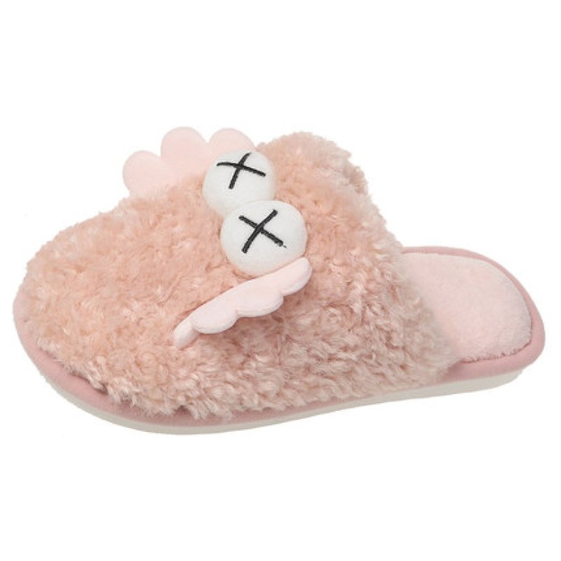 画像3: Cowes fluffy sandals slippers flip flops soft bottom カウズもこもこファープラットフォーム フリップフロップ サンダル ユニセックス男女兼用 (3)