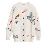 画像1: Mens Tom and Jerry Sweater Pullover Cardigan 　即納セールトムとジェリー トム＆ジェリー 総柄 セーター プルオーバー カーディガン (1)